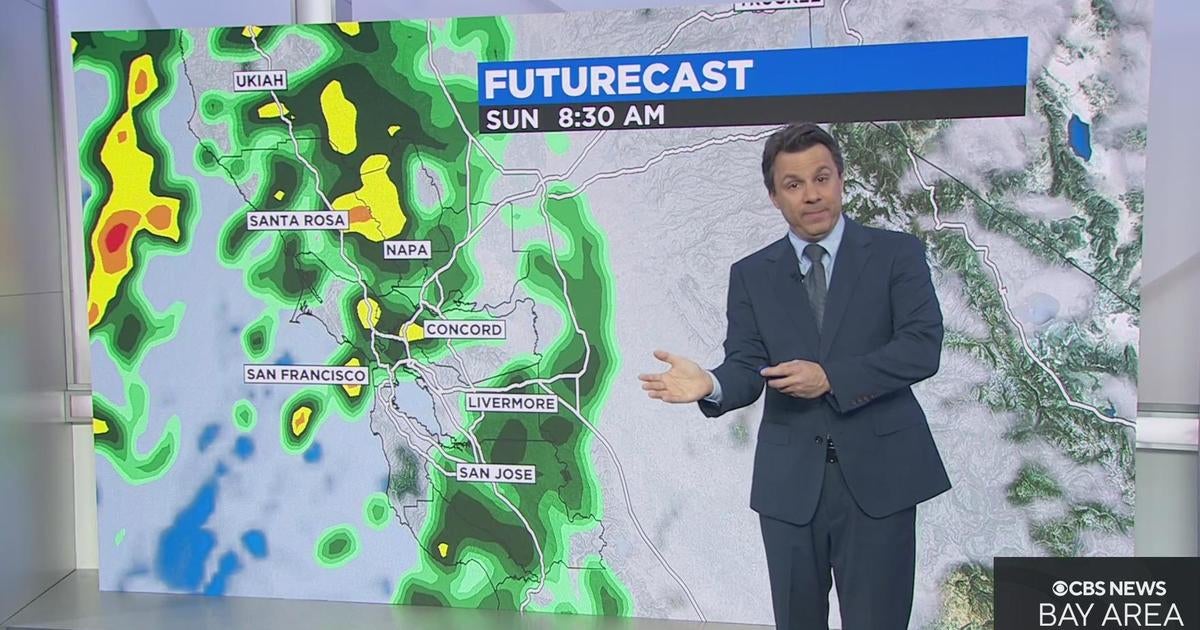 First Alert Weather Saturday Night Forecast - CBS San Francisco