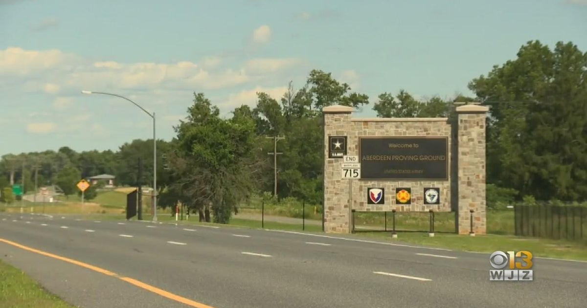 Testing happening at Aberdeen Proving Grounds this week CBS Baltimore