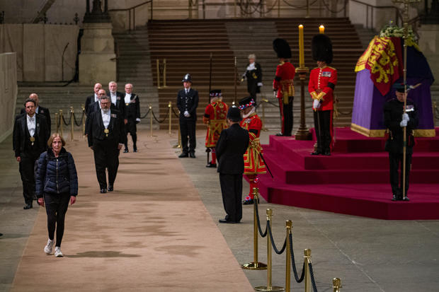 Queen Elizabeth II's lying-in-state in London, Westminster Hall 