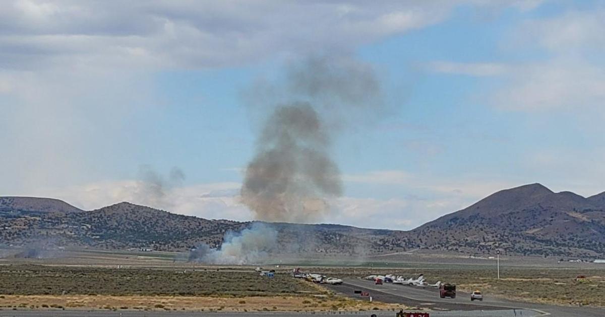Jet racing near Reno, Nevada, crashed, killing the pilot