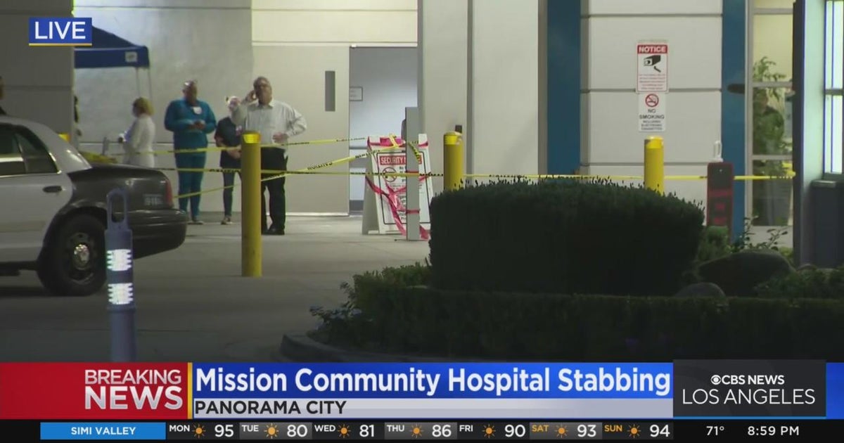 Employee stabbed at Mission Community Hospital CBS Los Angeles