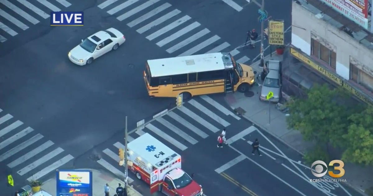 Surveillance video shows impact of crash involving school bus carrying ...