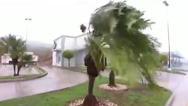 Hurricane Fiona lashes Puerto Rico. 