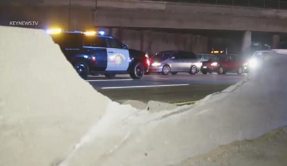 Rollover crash briefly shuts down both sides of the 5 Freeway in Silver ...