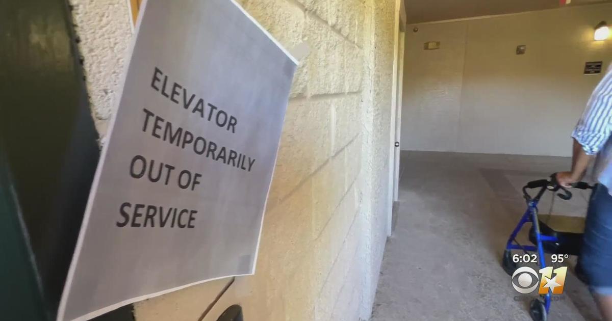 Supply chain blamed for senior's broken elevator