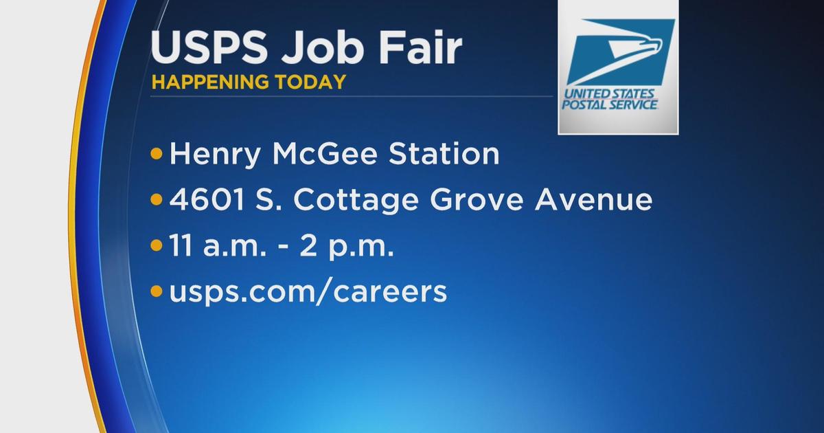 USPS hosting hiring event on Chicago's South Side CBS Chicago