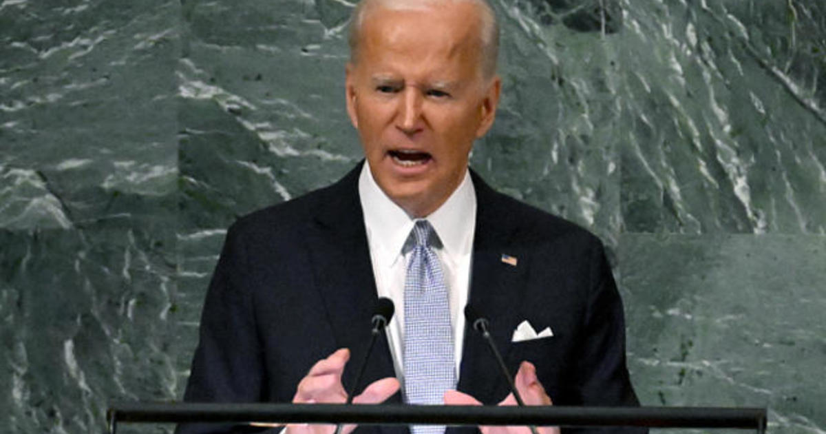 Watch live: Biden addresses U.N. General Assembly in New York