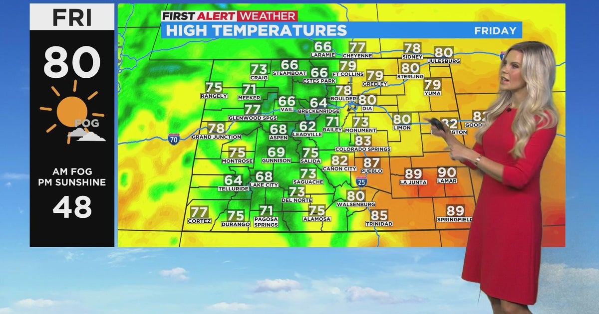 Warming Up And Drying Out Quickly CBS Colorado