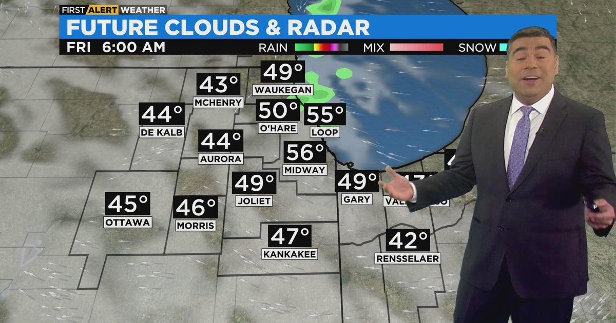 Chicago First Alert Weather: Chilly Friday morning - CBS Chicago