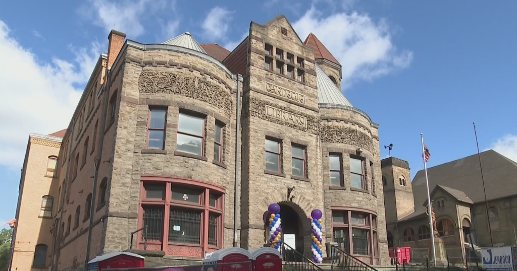 Braddock Carnegie Library breaks ground on 1.75M renovations CBS Pittsburgh