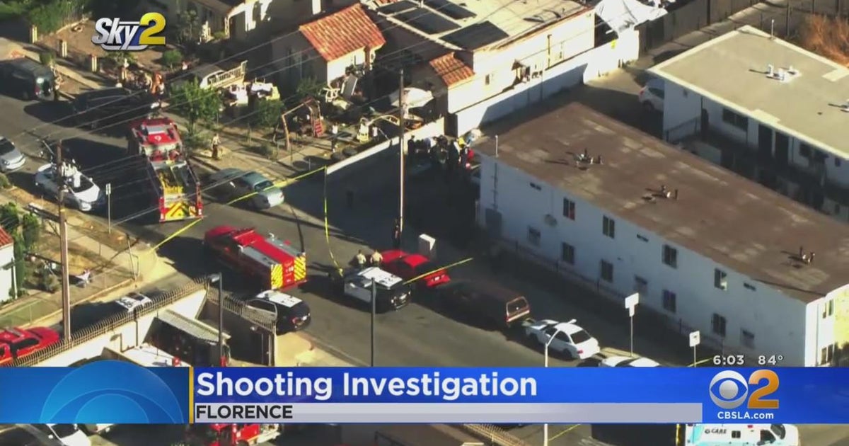 Two men shot dead in Florence CBS Los Angeles