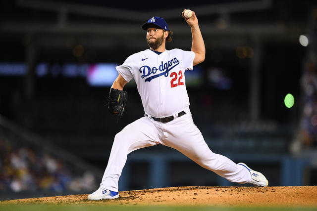 Clayton Kershaw Los Angeles Dodgers Unsigned Pitching in The 2022 MLB All-Star Game Photograph