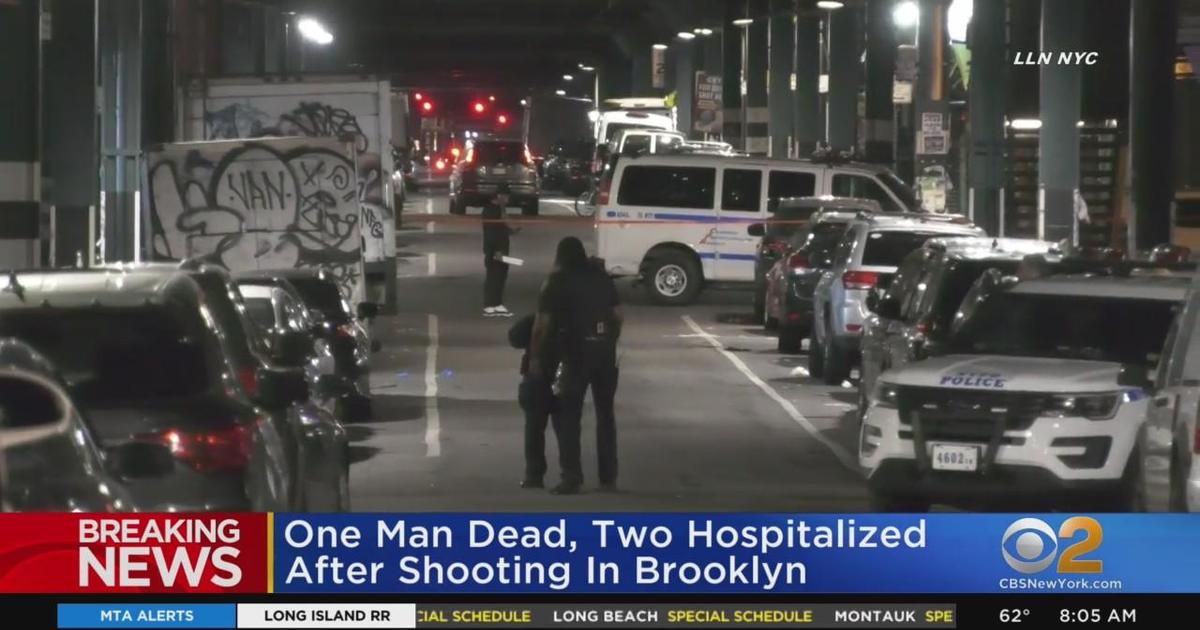 1 Dead, 2 Hospitalized After Brooklyn Shooting - CBS New York