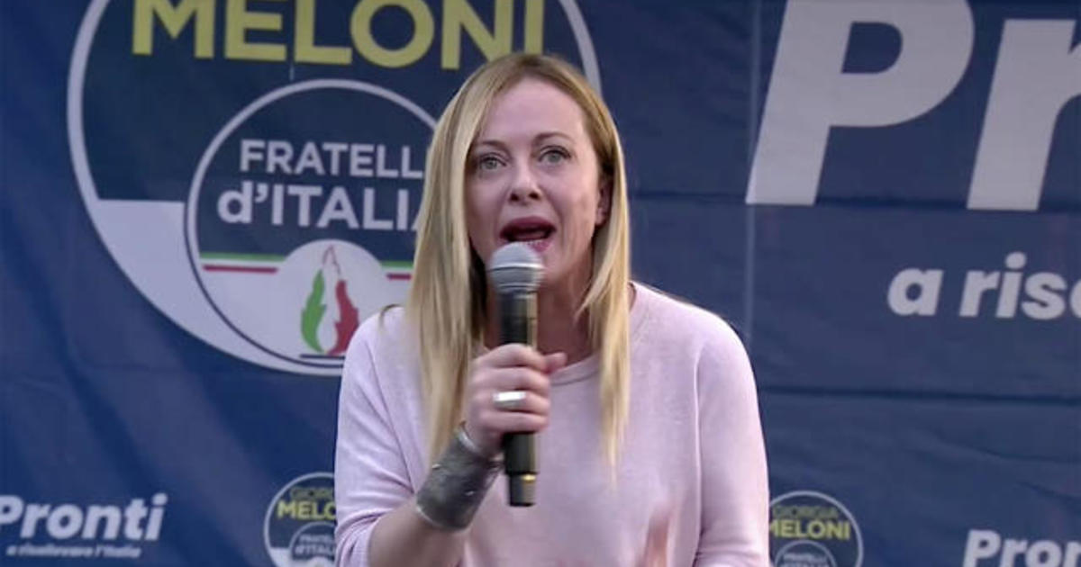 Brothers of Italy’s leader Giorgia Meloni win majority
