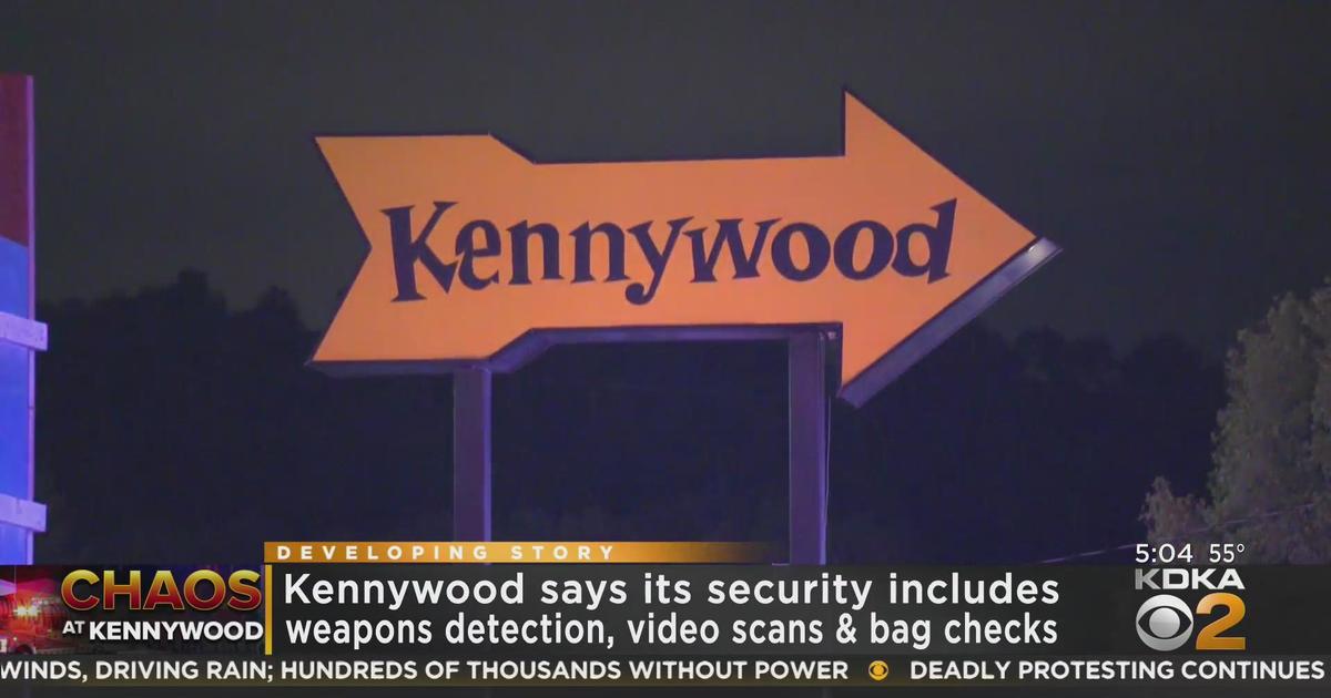 Kennywood says its security includes weapons detection, video scans