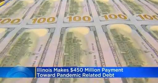 Illinois makes 450M payment on pandemicrelated debt CBS Chicago