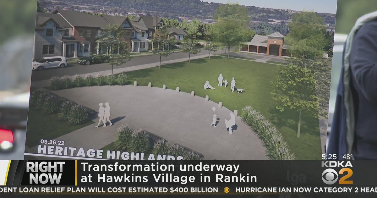 Work begins on the Hawkins Village retransformation in Rankin - CBS ...