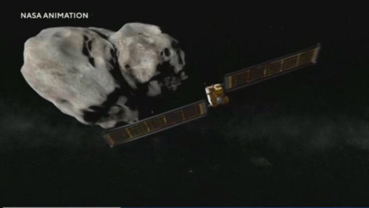 NASA probe crashes into asteroid in planetary defense test