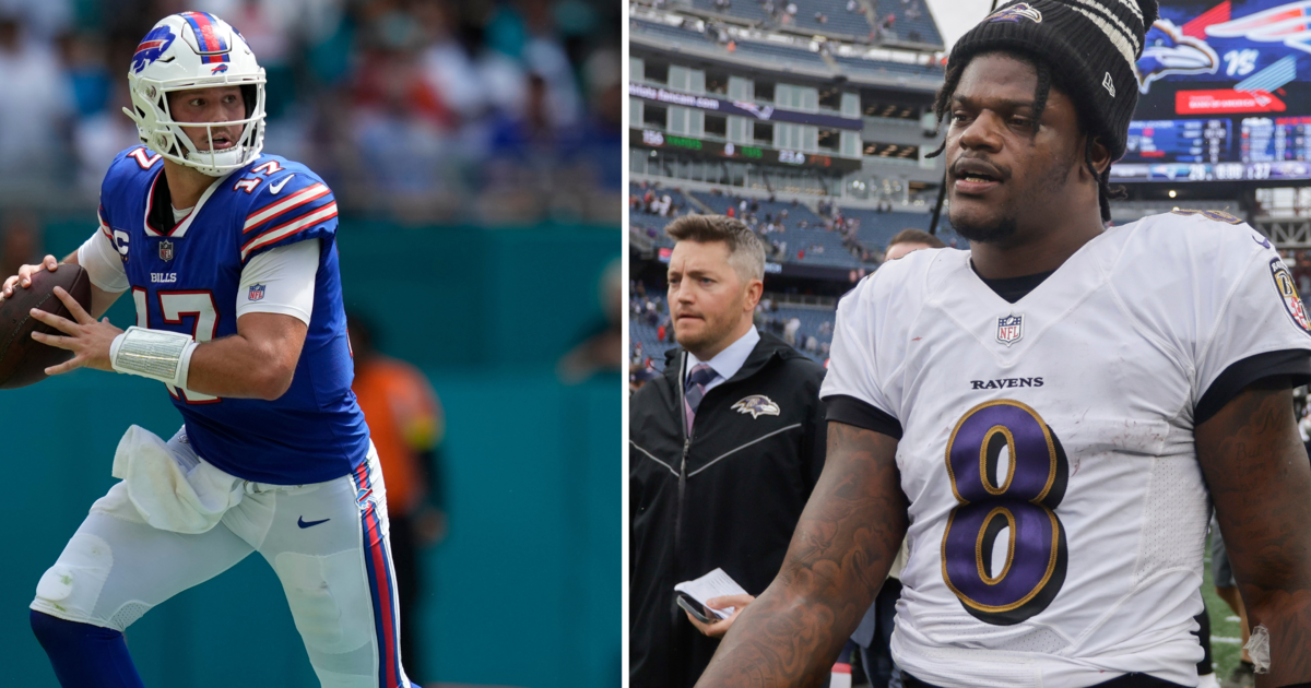 Ravens' Jackson, Bills' Allen - drafted in same class - lead high-powered  offenses into Sunday's clash - CBS Baltimore