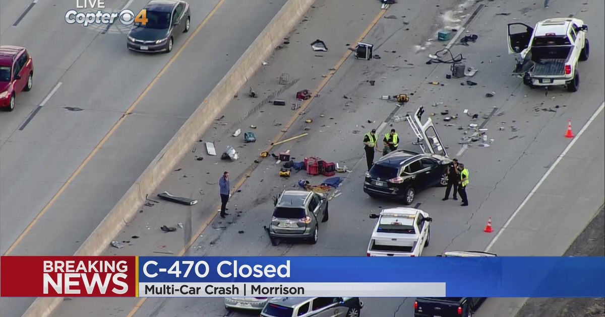 Eastbound C470 closed at Alameda through Morrison Road due to crash