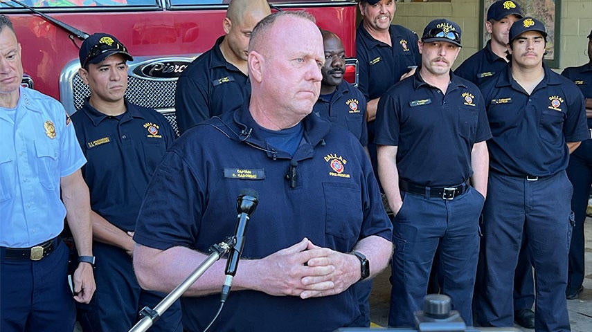 Dallas firefighters return to work a year after near death experiences ...