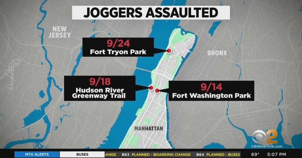 Search Continues For Man Accused Of Attacking Joggers In Manhattan Cbs New York