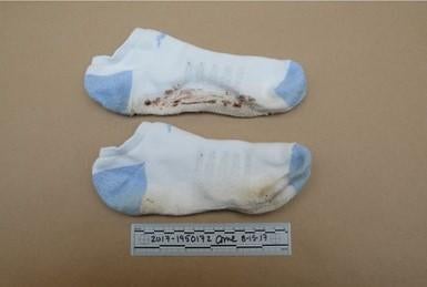 Helen Hargan's socks 