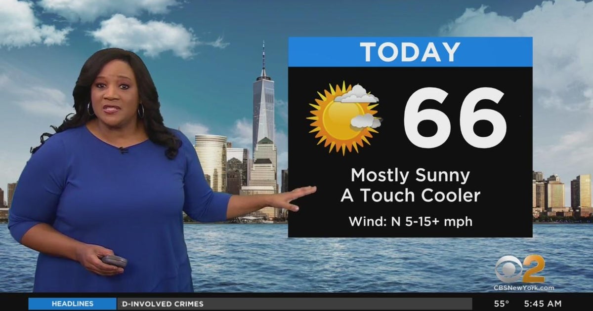 First Alert Weather: Chilly start - CBS New York