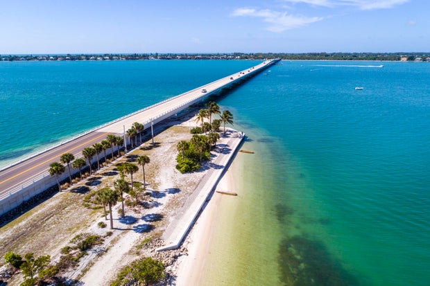 Florida, Sanibel Island Causeway, Causeway Islands Park 