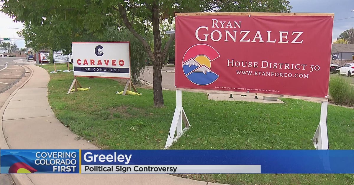 Complaint about political signs puts Greeley ordinance to the test Complaint about political signs puts Greeley ordinance to the test