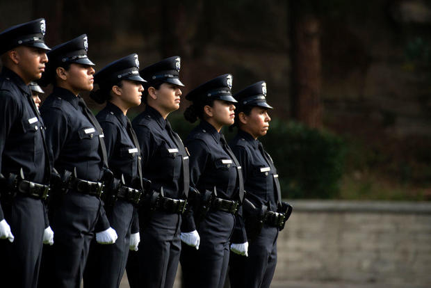 Los Angeles Police Department Graduates Recruits 