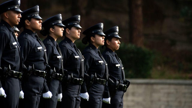 Los Angeles Police Department Graduates Recruits 