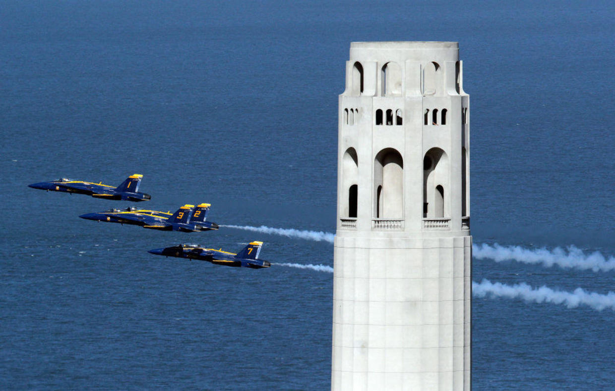 Blue Angels set to buzz the Bay Area for Fleet Week CBS San Francisco