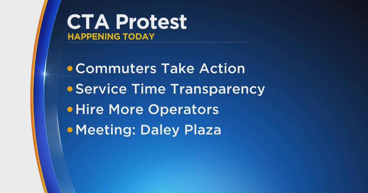 Local group planning protest against CTA operations during 75 year celebration