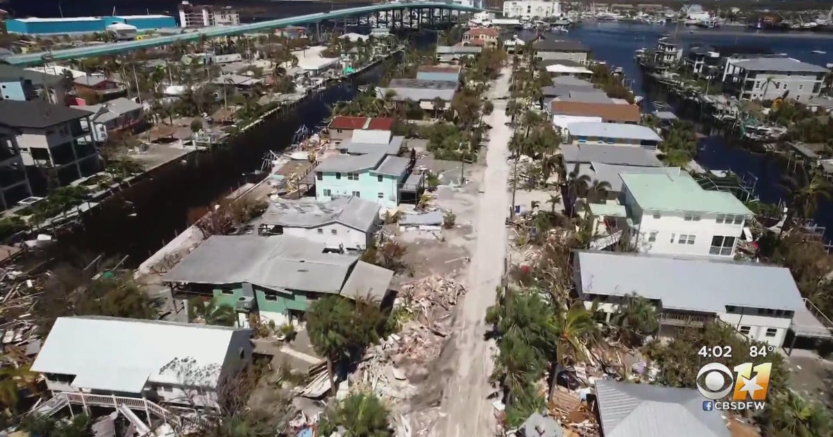 Florida residents picking up the pieces from Hurricane Ian's path - CBS ...