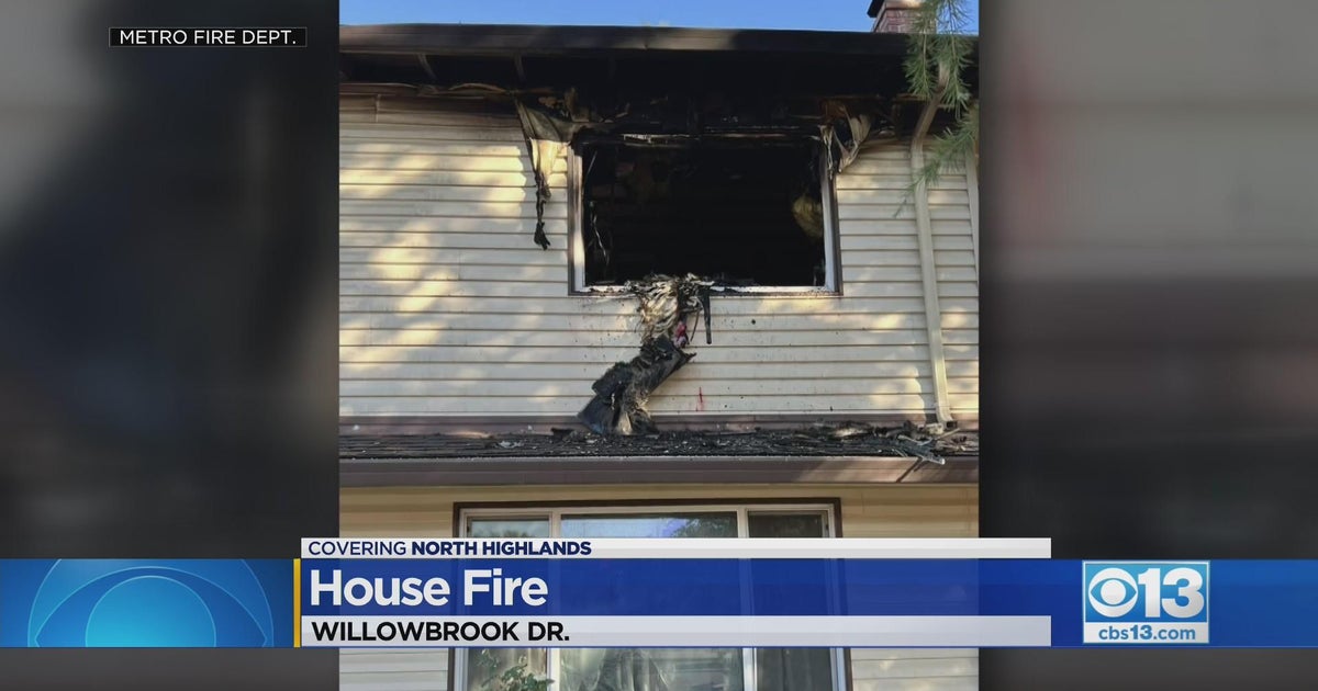 Fire damages home in North Highlands