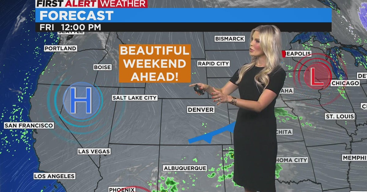 A Quick Cool Down Before Gorgeous Weekend - CBS Colorado