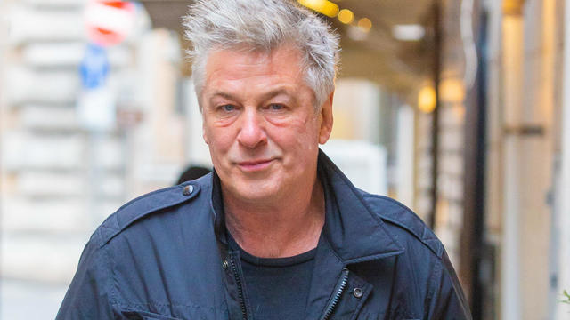 Alec Baldwin is seen on April 3, 2022, in Rome, Italy. 