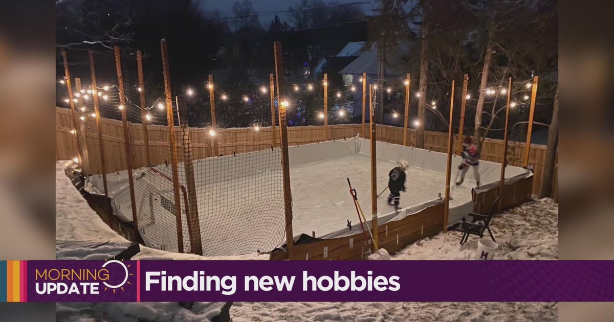 Favorite hobbies: Heather Brown has an ice rink in backyard - CBS Minnesota