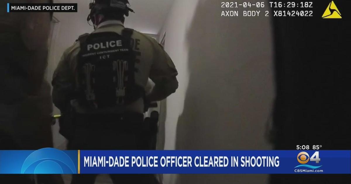 Miami Dade Officer Cleared In Shooting Cbs Miami