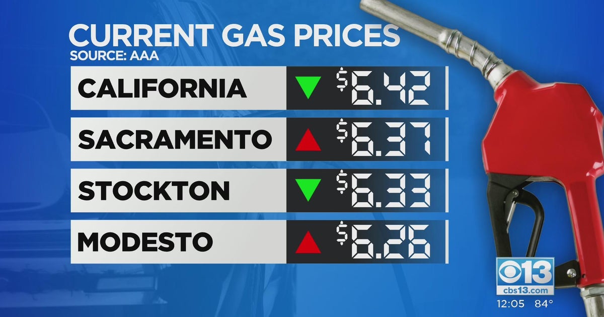 California gas prices continue to hover near record highs