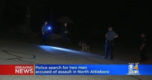 Police search for 2 men accused of assault in North Attleboro