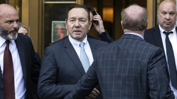 Kevin Spacey pleads not guilty to 7 sexual assault charges in London
