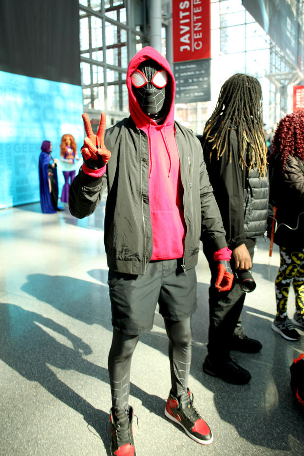 Miles Morales attends New York Comic Con on October 06, 2022 in New York City. 