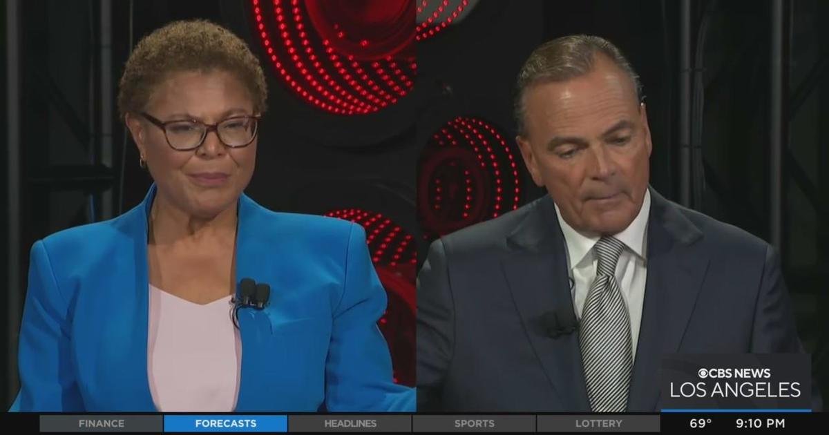 Bass Caruso Face Off Once Again In Another Debate For La Mayor Cbs