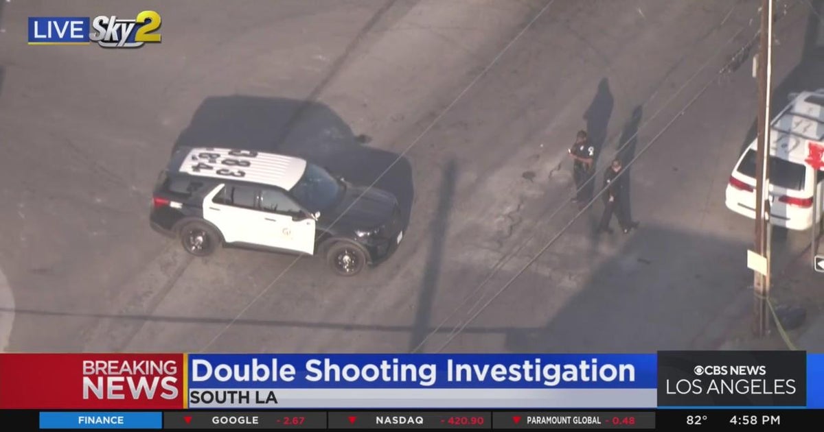 Double shooting investigation underway in South LA that left two people ...