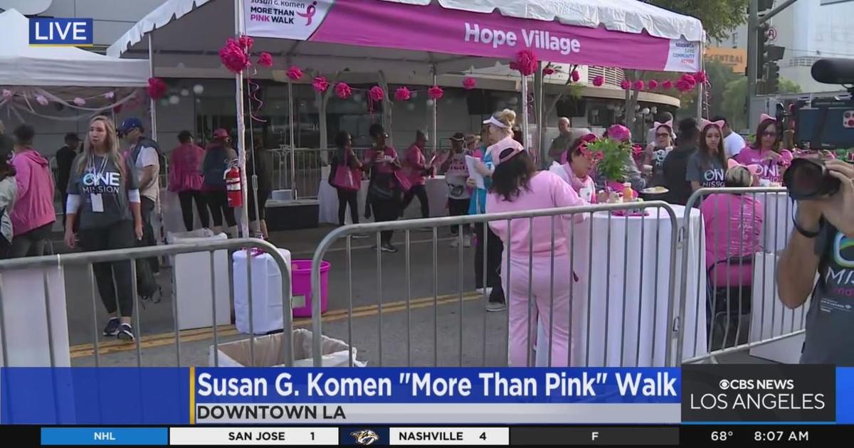 Susan G. Komen 'More Than Pink' walk returns after pandemic hiatus