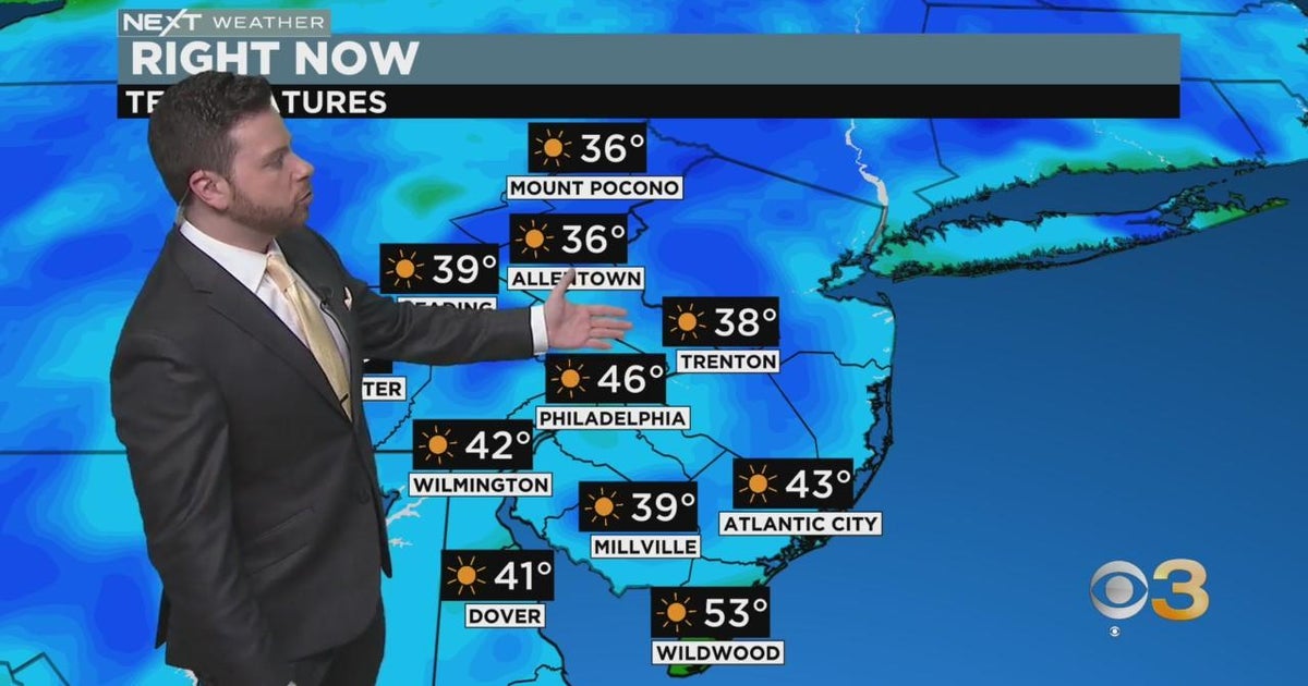 NEXT Weather: Mild days, chilly nights - CBS Philadelphia
