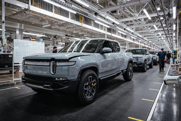 Rivian's EV Factory, Constrained by Chips, Is Off to Slow Start 