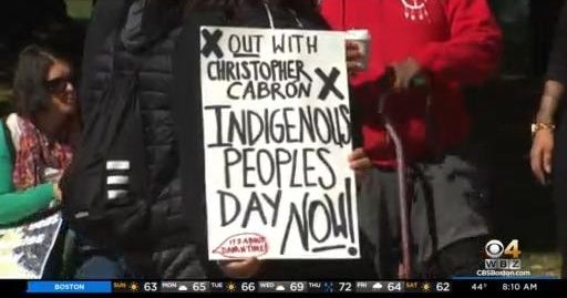Rally calls for state to adopt Indigenous Peoples Day - CBS Boston